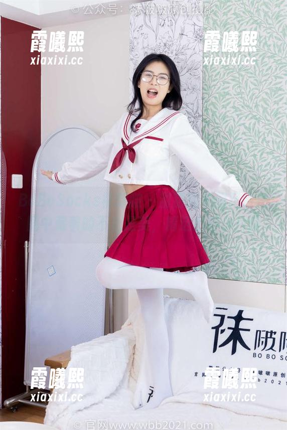 BoBoSocks袜啵啵-甜甜圈 BoBoSocks袜啵啵 - 甜甜圈校服风,原图中藏着的不止是美,精选出彩小片段