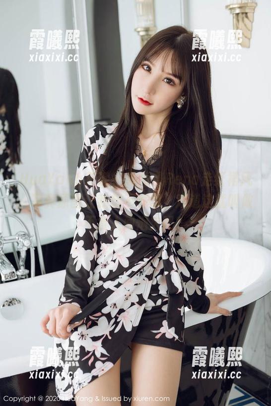 HuaYang花漾-小海臀Rena HuaYang花漾 - 小海臀Rena走红裙风,写真原图让我想不停想,难道这就叫做不食人间烟火吗?
