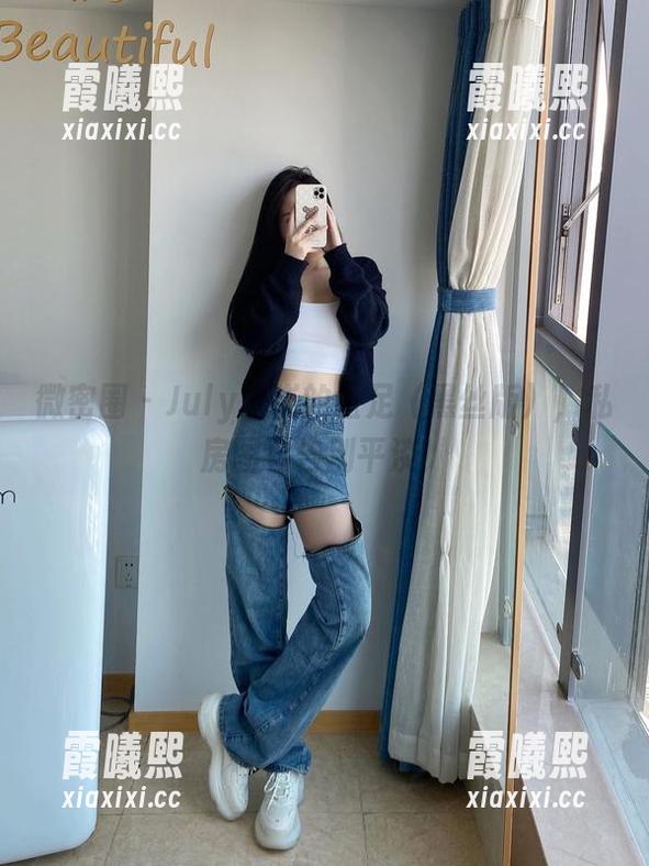 微密圈 - July芝岚的玉足（黑丝版），私房图包告别平淡！