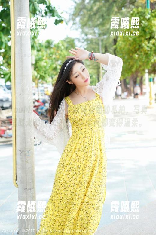 YouMi尤蜜荟-黄歆苑 YouMi尤蜜荟 - 黄歆苑姐姐的私拍,写真里时光都慢下来,居然连风都变得温柔。