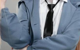 全套制服从头到脚，爆机少女喵小吉的图片让你心飘飘