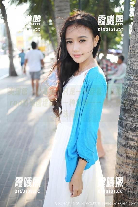 美媛馆-艾然Airan 美媛馆 - 比基尼不只是一种穿着,艾然Airan的美图诠释了一种精神——喂,快来游泳吧!