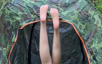 微密圈 – 迷人的五姨太的连衣裙私拍图集：美得连我都想重新定义“穿衣自由”